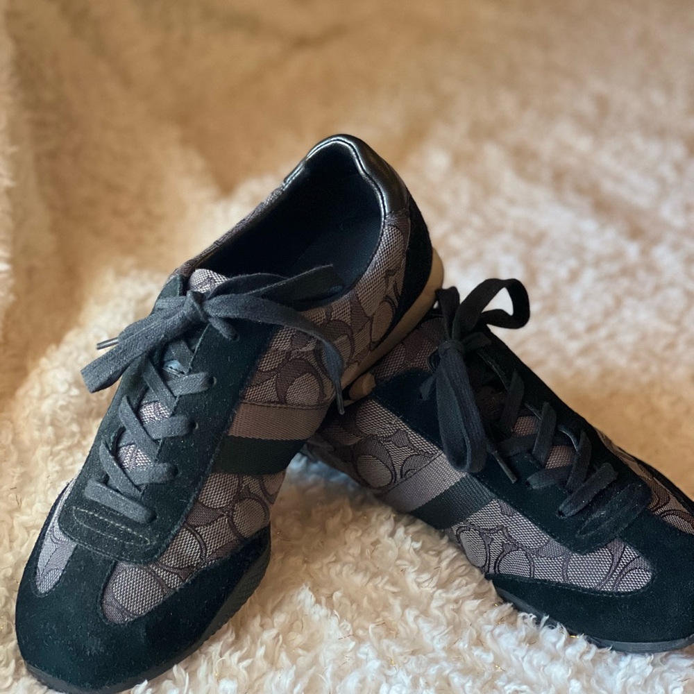 Coach black shoe